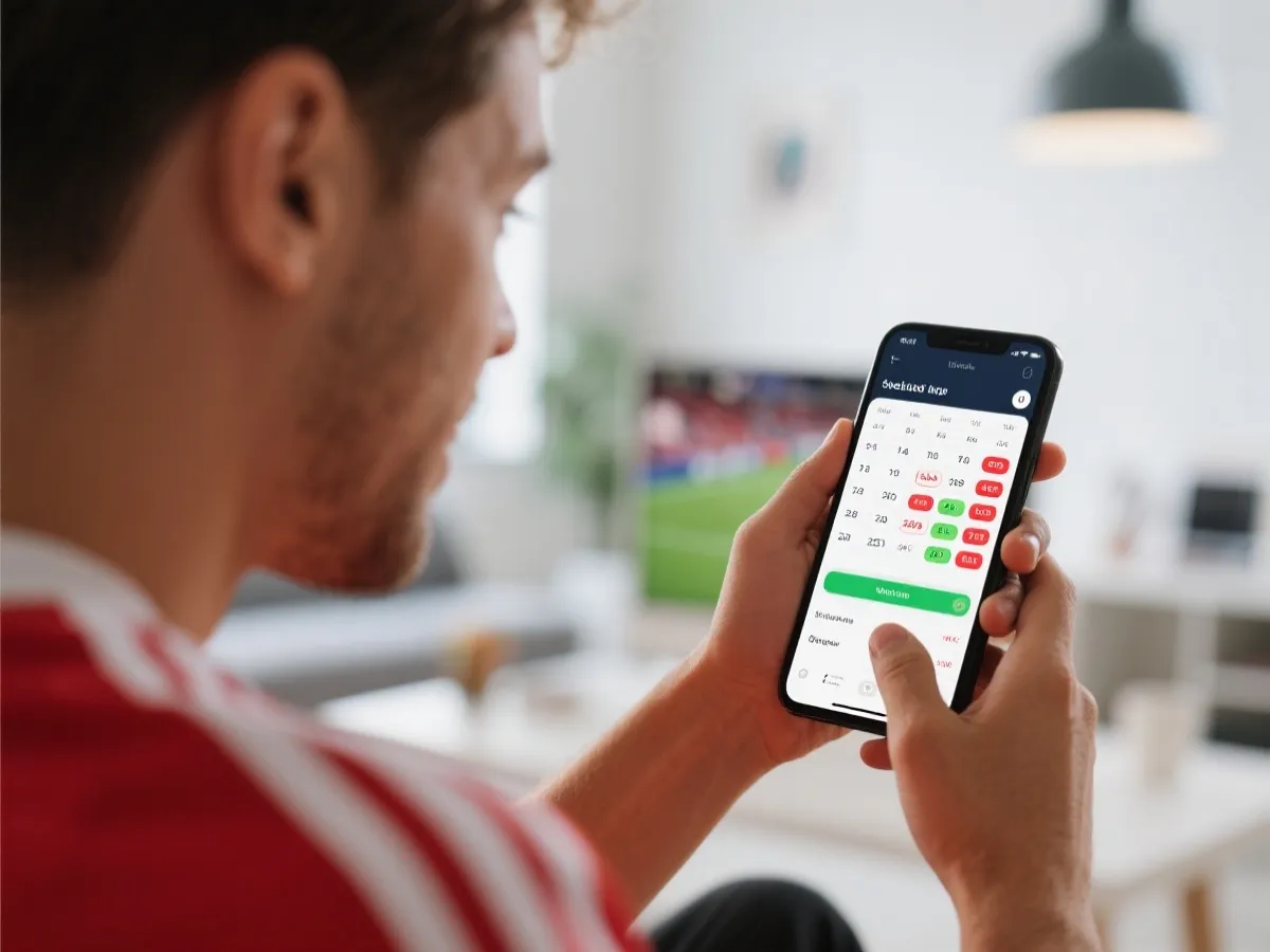 官方註冊與賽程提醒功能示意圖